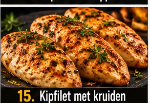Kipfilet met kruiden