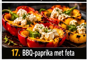 BBQ-paprika met feta