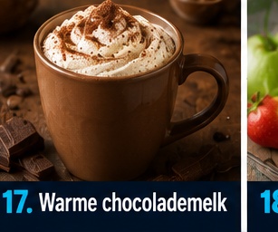 Warme chocolademelk