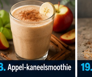 Appel-kaneelsmoothie