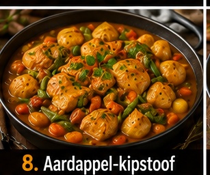 Aardappel-kipstoof