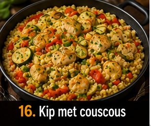 Kip met couscous
