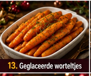 Geglaceerde worteltjes
