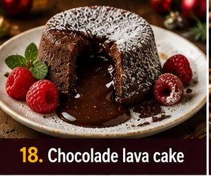 Chocolade lava cake