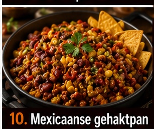Mexicaanse gehaktpan