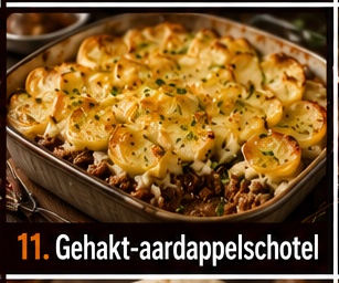 Gehakt-aardappelschotel