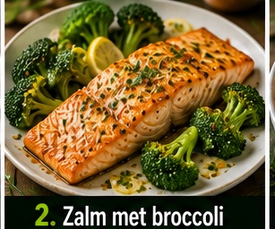 Zalm met broccoli