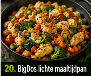 BigDos lichte maaltijdpan