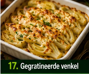 Gegratineerde venkel