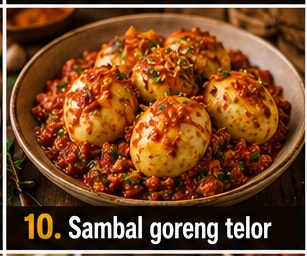 Sambal goreng telor