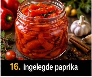 Ingelegde paprika