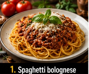 Spaghetti bolognese