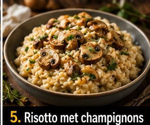 Risotto met champignons