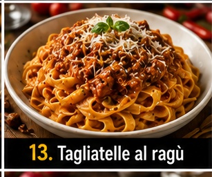 Tagliatelle al ragù