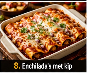Enchilada's met kip