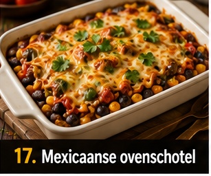 Mexicaanse ovenschotel