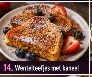 Wentelteefjes met kaneel