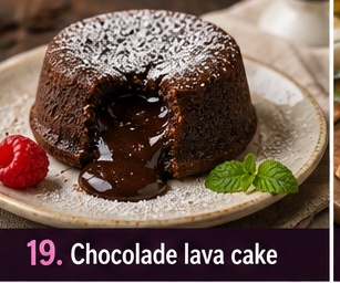 Chocolade lava cake