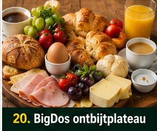 BigDos ontbijtplateau