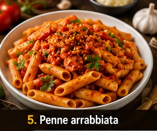 Penne arrabbiata
