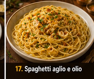 Spaghetti aglio e olio