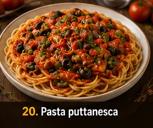 Pasta puttanesca