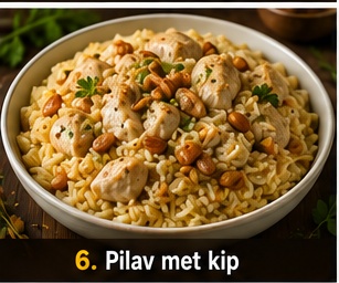 Pilav met kip