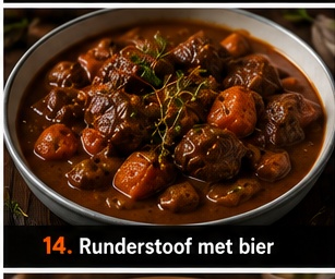 Runderstoof met bier