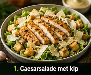 Caesarsalade met kip