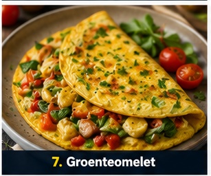 Groenteomelet