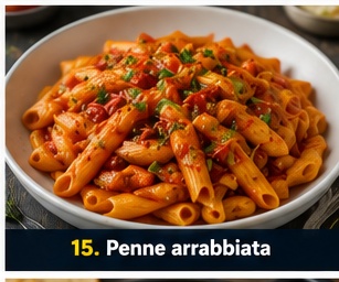 Penne arrabbiata