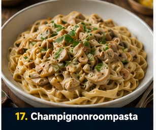 Champignonroompasta