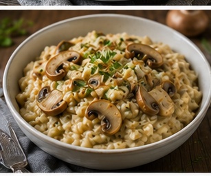 Risotto met champignons