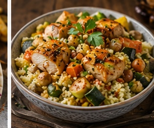 Couscous met kip